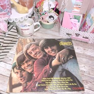 Vintage The Monkees Colgems Vinyl Record 1966 Com 101 Mono Self Titled LP VTG